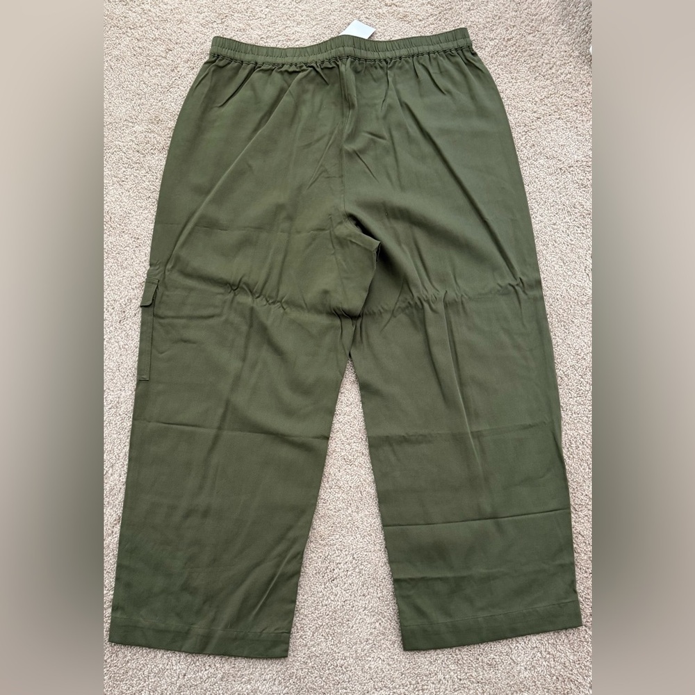 Madewell Olive Green Cargo Trousers - Picture 2 of 3